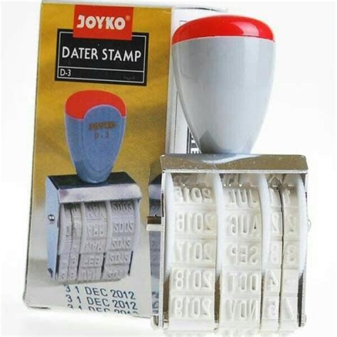 Jual Joyko Stamp Date D 3 Ukuran 3mm Stempel Cap Tanggal Bulan Tahun D3