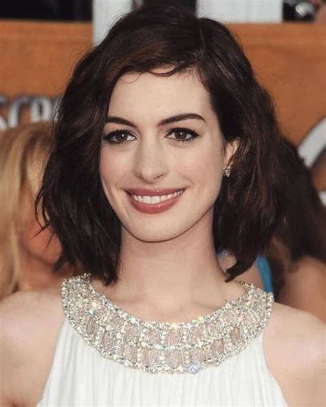 ¿qué Imagen De Anne Hathaway Te Gusta Más Bob Hairstyles Pictures Wavy