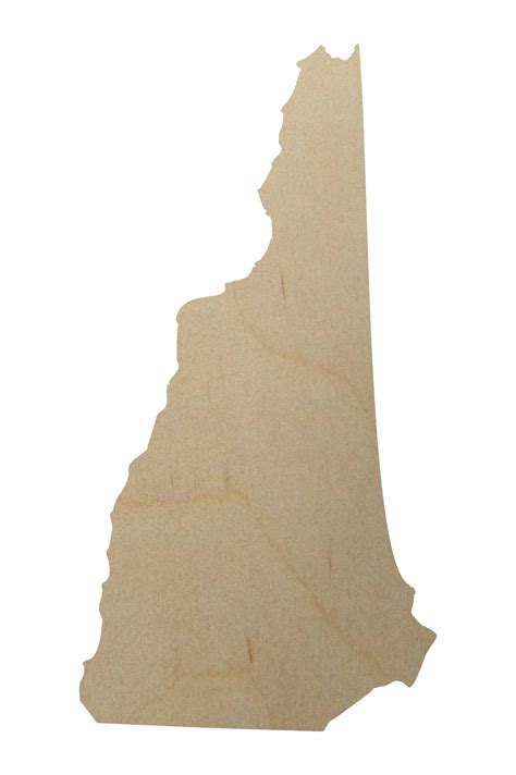 Wooden New Hampshire Cutout