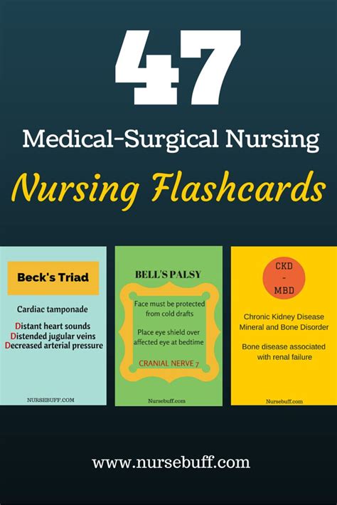 47 Medical Surgical Nursing Flashcards