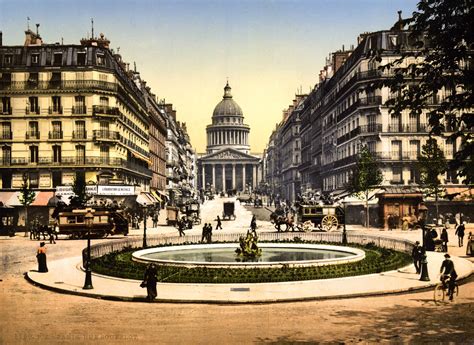 Filethe Pantheon And The Rue Soufflot Paris France Between Ca 1890
