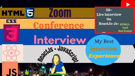 My Latest Live Interview On Web Developer Zoom Live Interview On