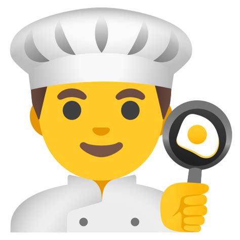 👨‍🍳 Man Cook Emoji