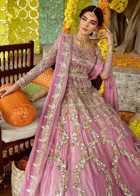 View Bridal Mehndi Dresses Wedding Party Dresses Pakistani
