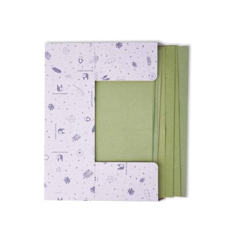 Sustainable Green Paper Handmade Cotton Paper Pack Of 24 A4