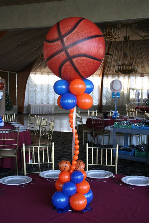 Bar And Bat Mitzvah — Elegant Balloons Sports Themed Party Balloon