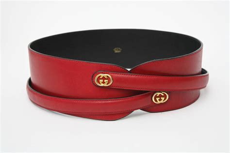Red Gucci Belt
