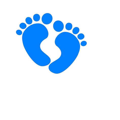 Blue And Green Baby Feet Png Svg Clip Art For Web Download Clip Art