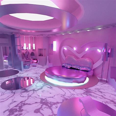 Pin By Susana Gonzalez On Aesthetic Pink Neon Bedroom Neon Room Dream Rooms