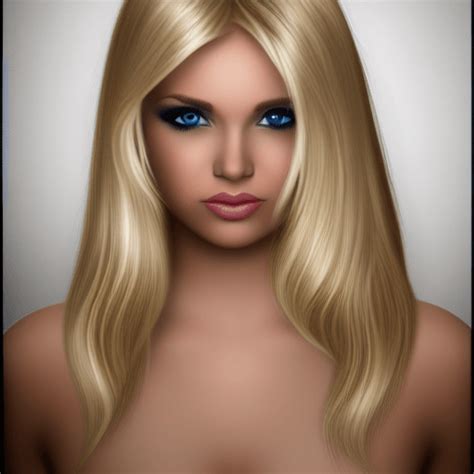 Blonde Girl Digital Graphic · Creative Fabrica