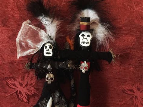 On Sale Baron Samedi Maman Brigitte Voodoo Doll Altar Juju Grim Reaper