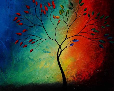 The Promise Tree By Jaime Best Abstract Landscape Canvas