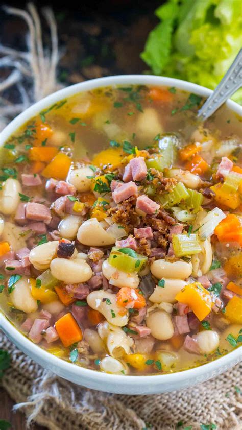 Instant Pot Ham And Bean Soup Video Sweet And Savory Meals
