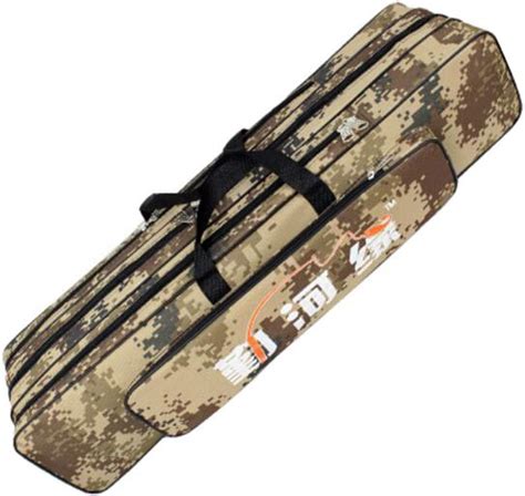 Fishing Rod Cases Tubes Fishing Gear Fishing Poles Bags Camouflage 90