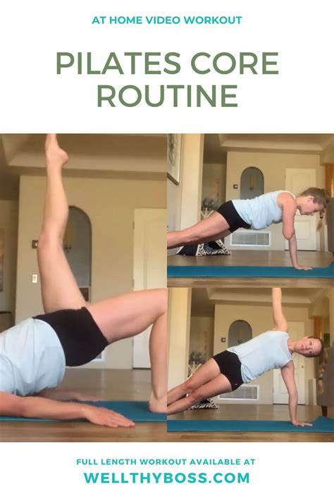 This Pilates Core Workout Uses Core Strengthening Exercises From Mat
