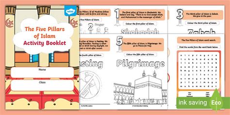 The Five Pillars Of Islam Activity Booklet Teacher Made