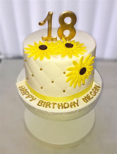 18th Custom Birthday Cake Chefnessbakery