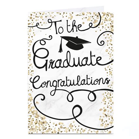 Buy Graduation Card To The Graduate Congratulations For Gbp 179 4