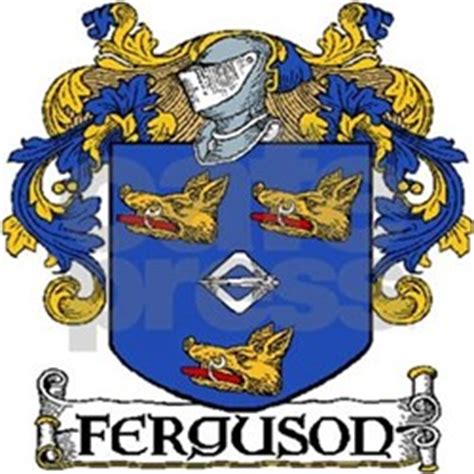 This johnson coat of arms is of english origin.the johnson surname is a baptismal name meaning 'the son of john', an old and still prominent name.heraldic. Ferguson Family Crest Framed Art Tiles | Buy Ferguson ...