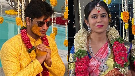 Hero Nikhil Siddharth Marriage Exclusive Visuvals Hero Nikhil Marriage Youtube