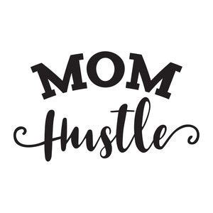 Unique car funny stickers featuring millions of original designs created and sold by independent artists. Silhouette Design Store: Mom Hustle | Silhouette design ...