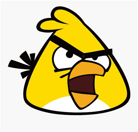 Yellow Angry Bird Cartoon Free Transparent Clipart Clipartkey