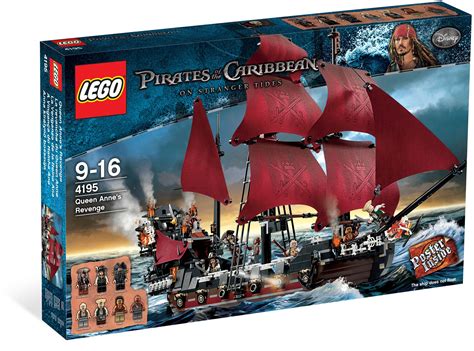 4195 Lego Pirates Of The Caribbean Queen Annes Revenge Klickbricks