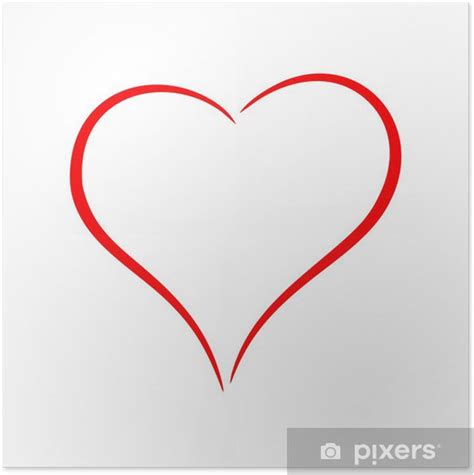 Rødt hjerte, hjerte anatomi organ menneskekroppen, menneskelig hjerte, anatomi, kunst, biologi png. Rødt hjerte Plakat • Pixers® - Vi lever for forandringer