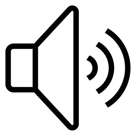 Sound Icon Vector 402855 Free Icons Library