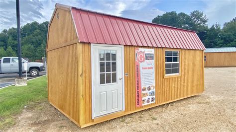 10x20 Side Lofted Barn Graceland Stain 201655 Factory Outlet