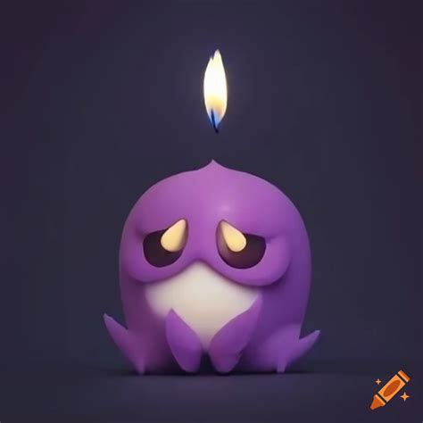 Spooky Candle Shaped Ghost Type Pokemon