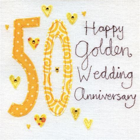 50th Wedding Anniversary Cards