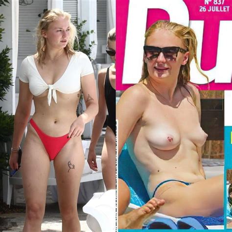 Sophie Turner Topless In Ibiza 5 Pics Xhamster