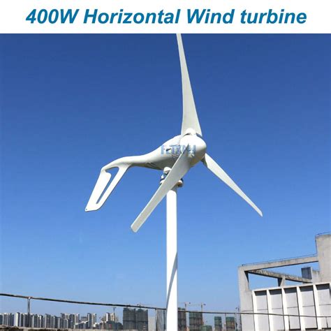 New 400w 12v 24v 48v Wind Generator Wind Turbine With 3 Blades Or 5