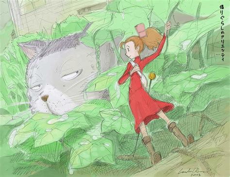 Arrietty Studio Ghibli Fan Art 38824518 Fanpop