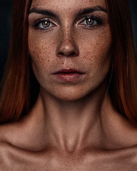 HD Wallpaper Portrait Face Redhead Aleksey Trifonov Women