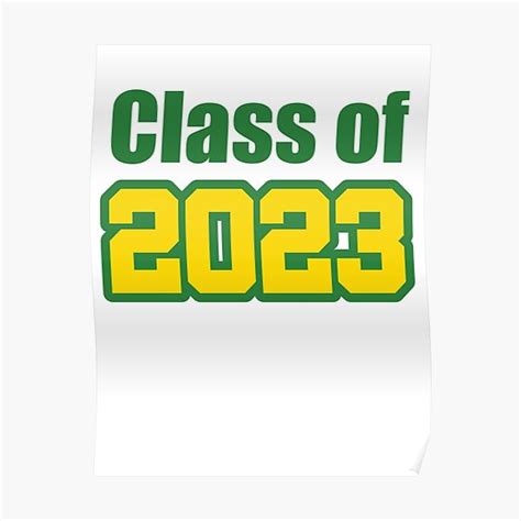 Graduating Class Of 2023 Posters Redbubble