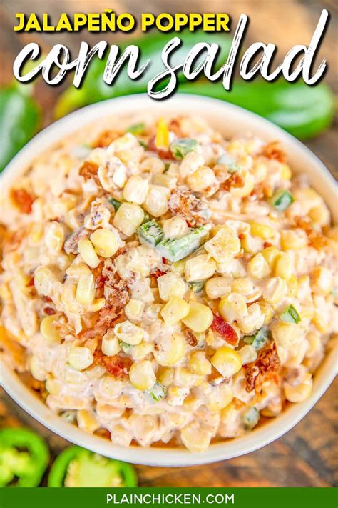 We did not find results for: Jalapeno Popper Corn Salad - Plain Chicken