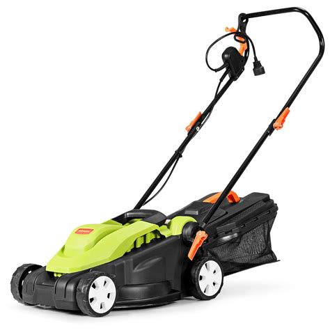 14 Inch 12amp Lawn Mower Wfolding Handle Electric Push Lawn Corded
