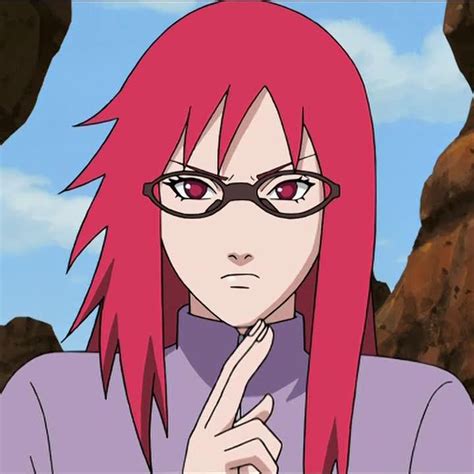 Hình ảnh đẹp của nhân vật tóc đỏ Uzumaki Karin trong Naruto