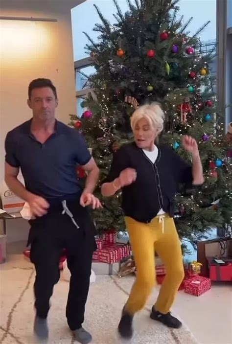 Hugh Jackman 54 And His Wife Deborra Lee 67 Show Off Their Dance Moves For Christmas Irish