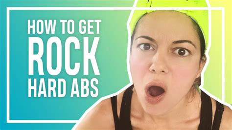 How To Get Rock Hard Abs Youtube