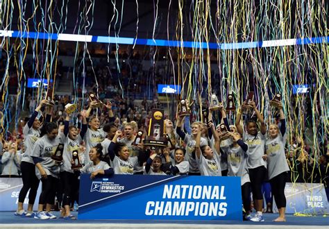 Peng Peng Lee Clinches Ncaa Title For Ucla Gymnastics With Perfect 10