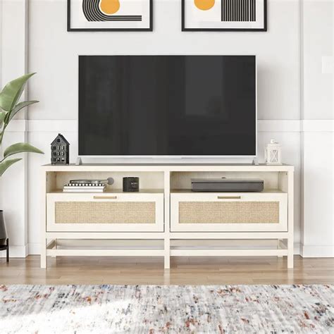 Lennon Ivory Oak 60 Tv Stand Rc Willey