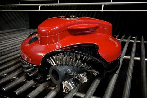 Use a wire brush to scrub the grill grates clean after every cooking session. GrillBot - Automatic Grill Cleaning Robot
