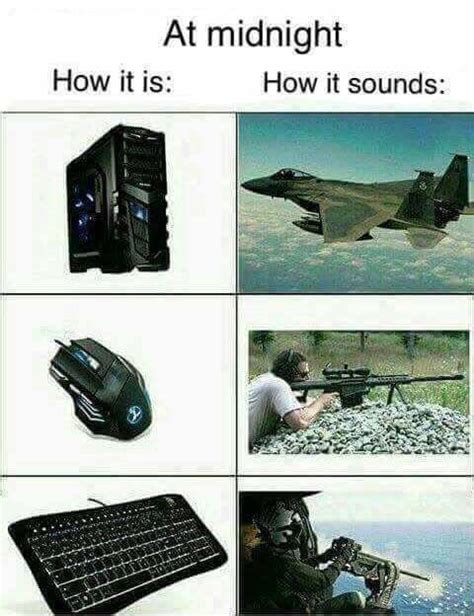 Never Releases How Loud A Keyboard Could Be Video Game Meme Gaming
