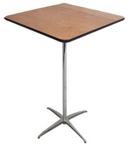 SQUARE Cocktail Tables, Discount Folding Tables, Knock Down Tables | High top tables, Table ...