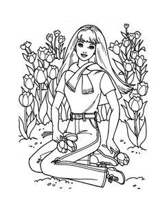 This website brings to you the best collection of free printable barbie coloring pages. african american barbie | coloring pages | Pinterest ...