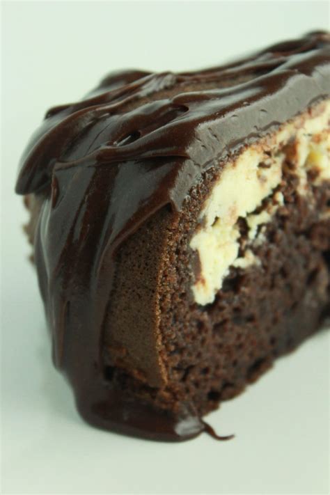 Mini chocolate bundt cakes, topped with chocolate ganache and fresh berries. Black Bottom Bundt Cake | Recipe | Cake mix recipes, Cake ...