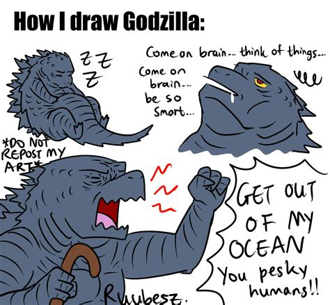 Ruubesz Draw On Twitter Godzilla Comics Godzilla Funny Godzilla